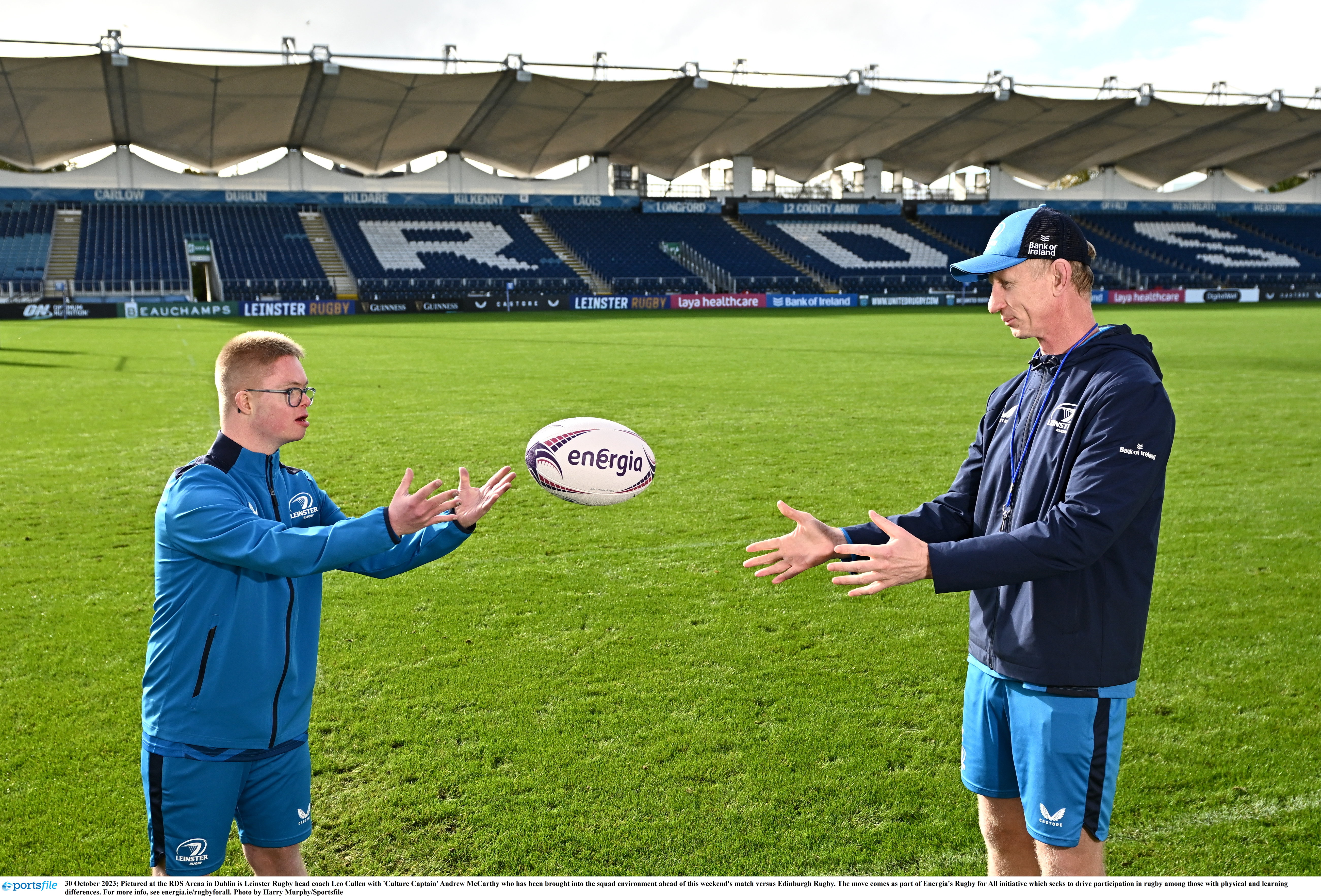 Andrew McCarthy joins Leinster Rugby as Culture Captain