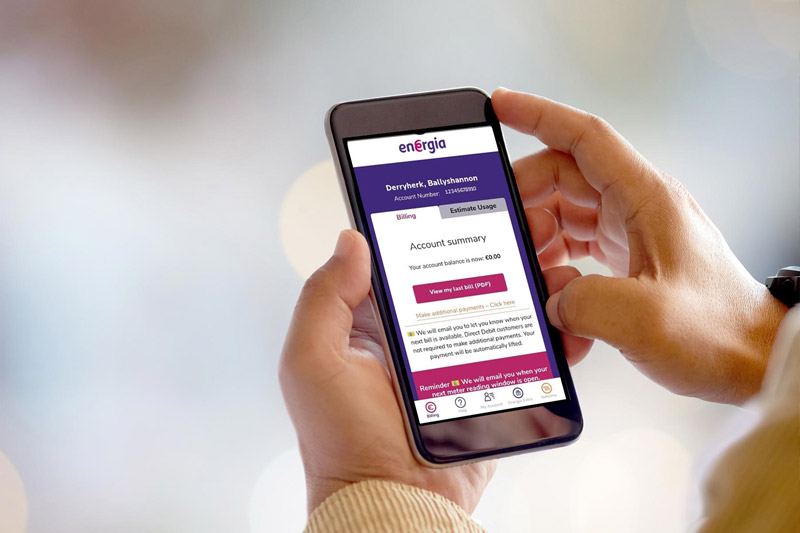 Manage your energy usage with Energy Online today