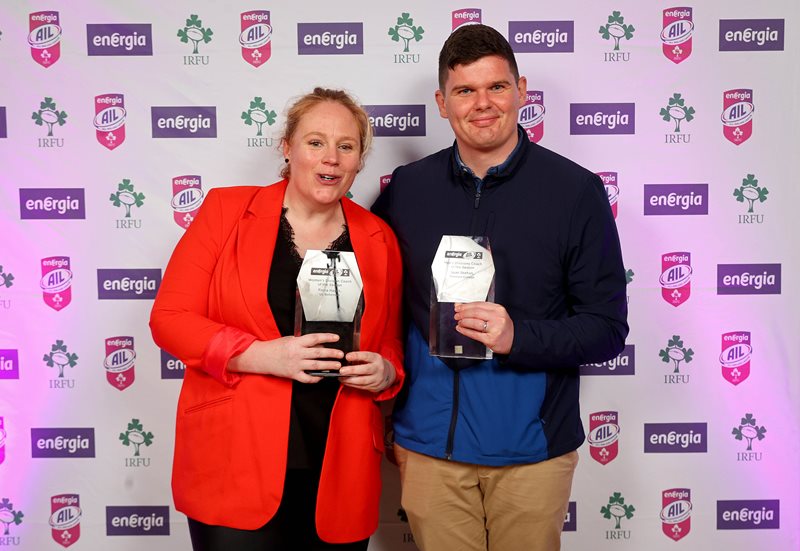 Sean Skehan and Fiona Hayes Both Win Coach of the Year 2023/24 