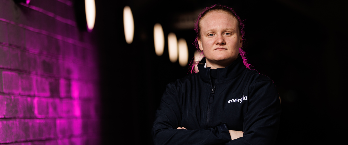 Aoife Wafer, Irish women's rugby player and Energia brand ambassador