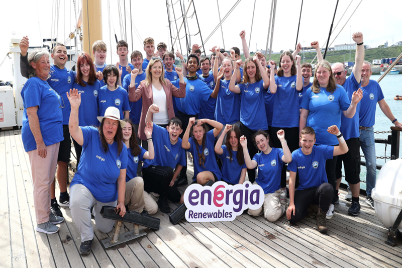 Energia Renewables with STEM at Sea voyage Sail Training 