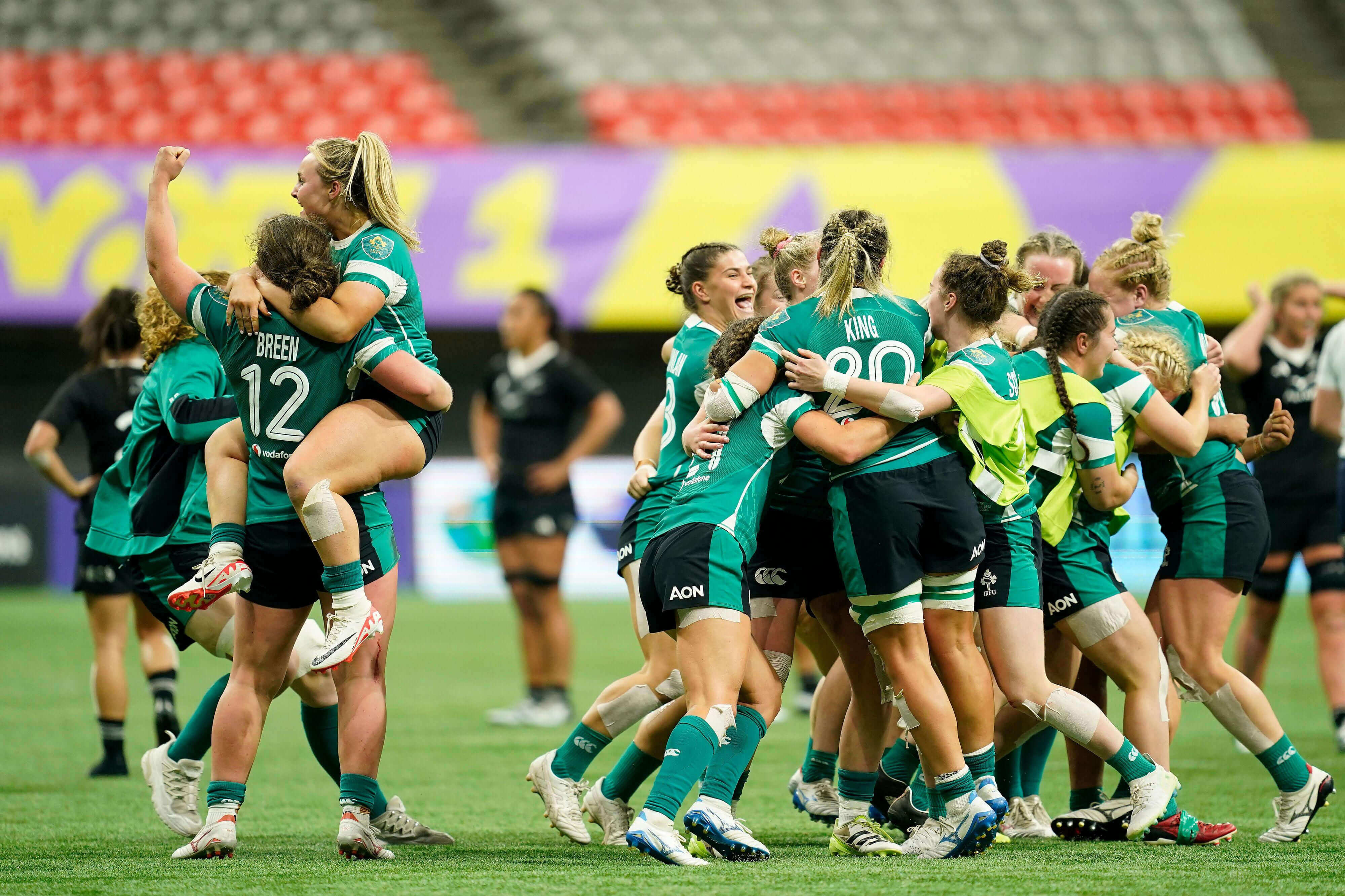 Ireland Women's rugby players