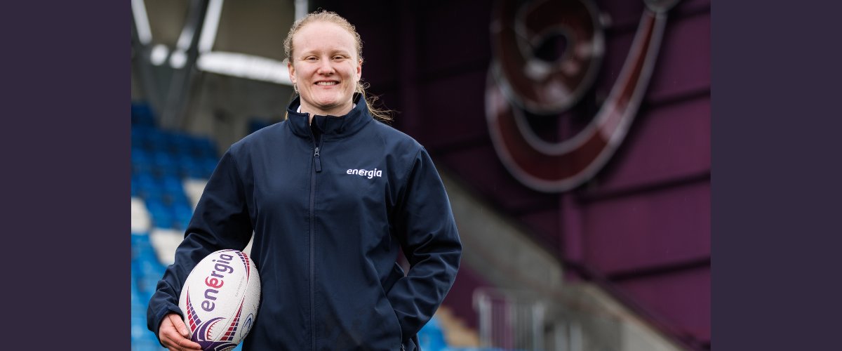 Aoife Wafer, Irish women's rugby player and Energia brand ambassador