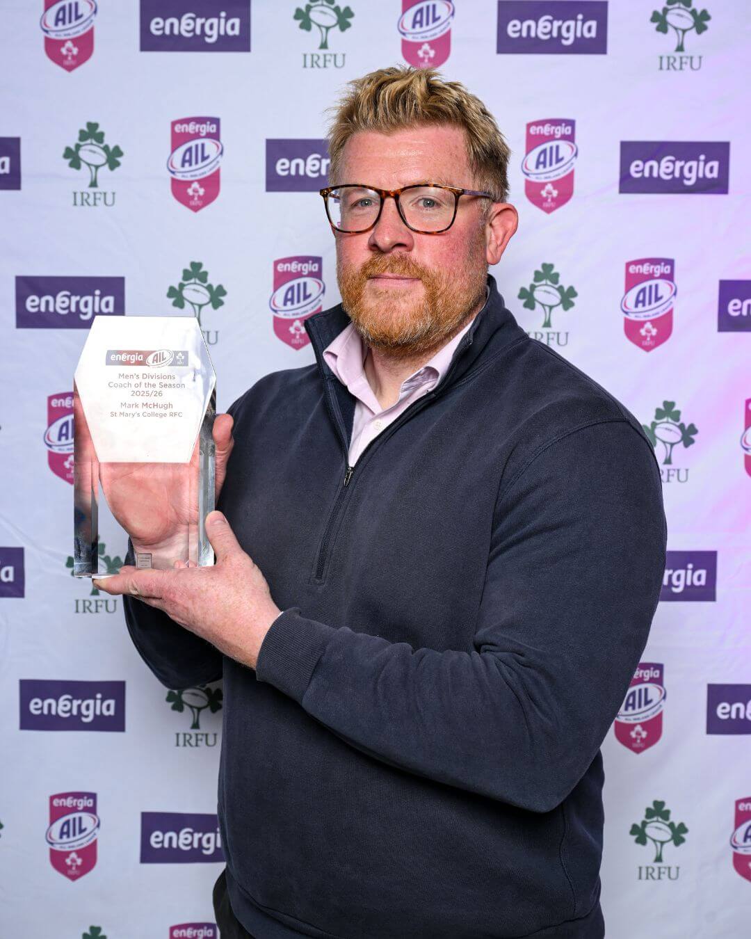Men’s Divisions Coach of the Year, Mark McHugh