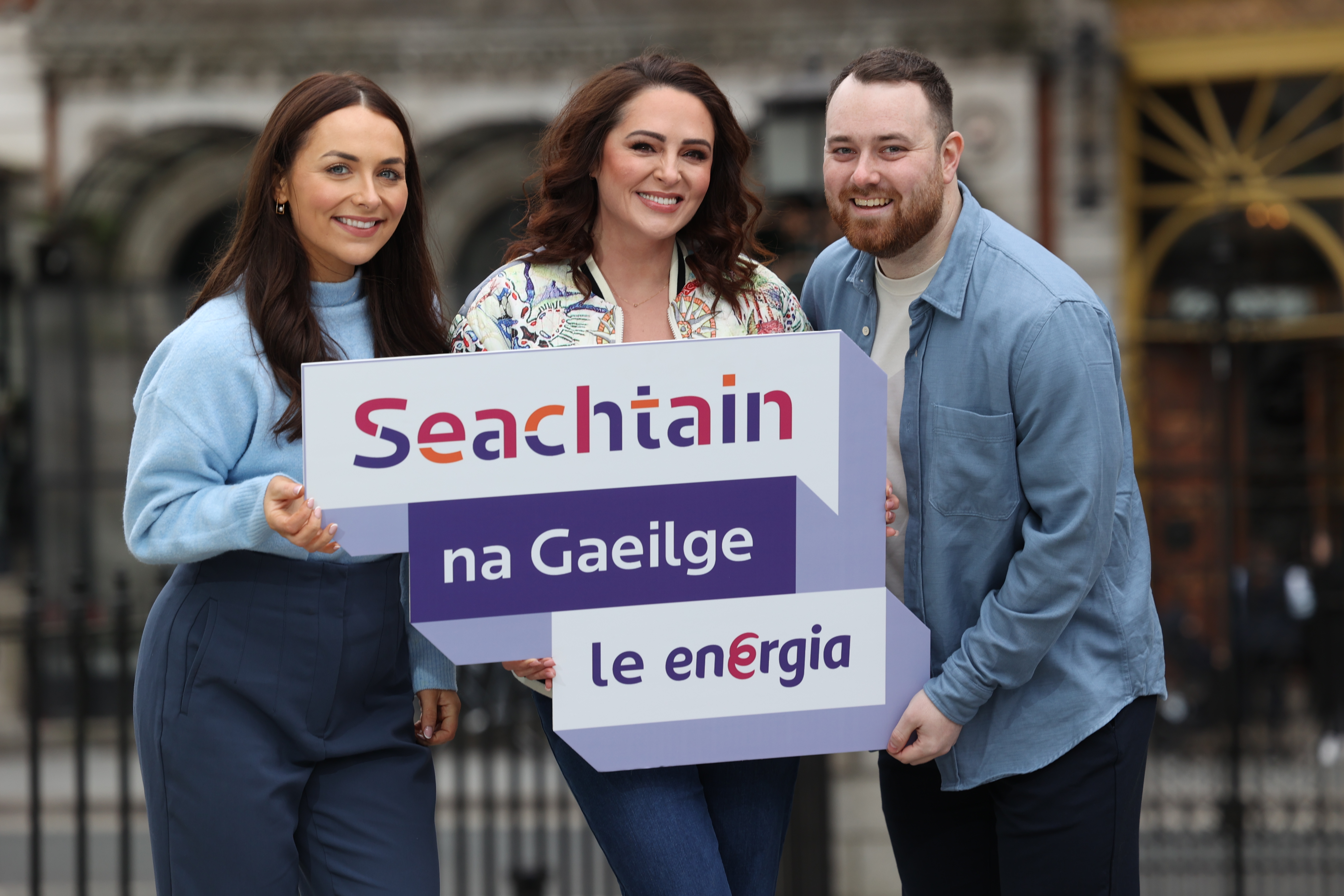 Ambassadors for Seachtain na Gaeilge le Energia 2024 announced at launch in Baile Átha Cliath